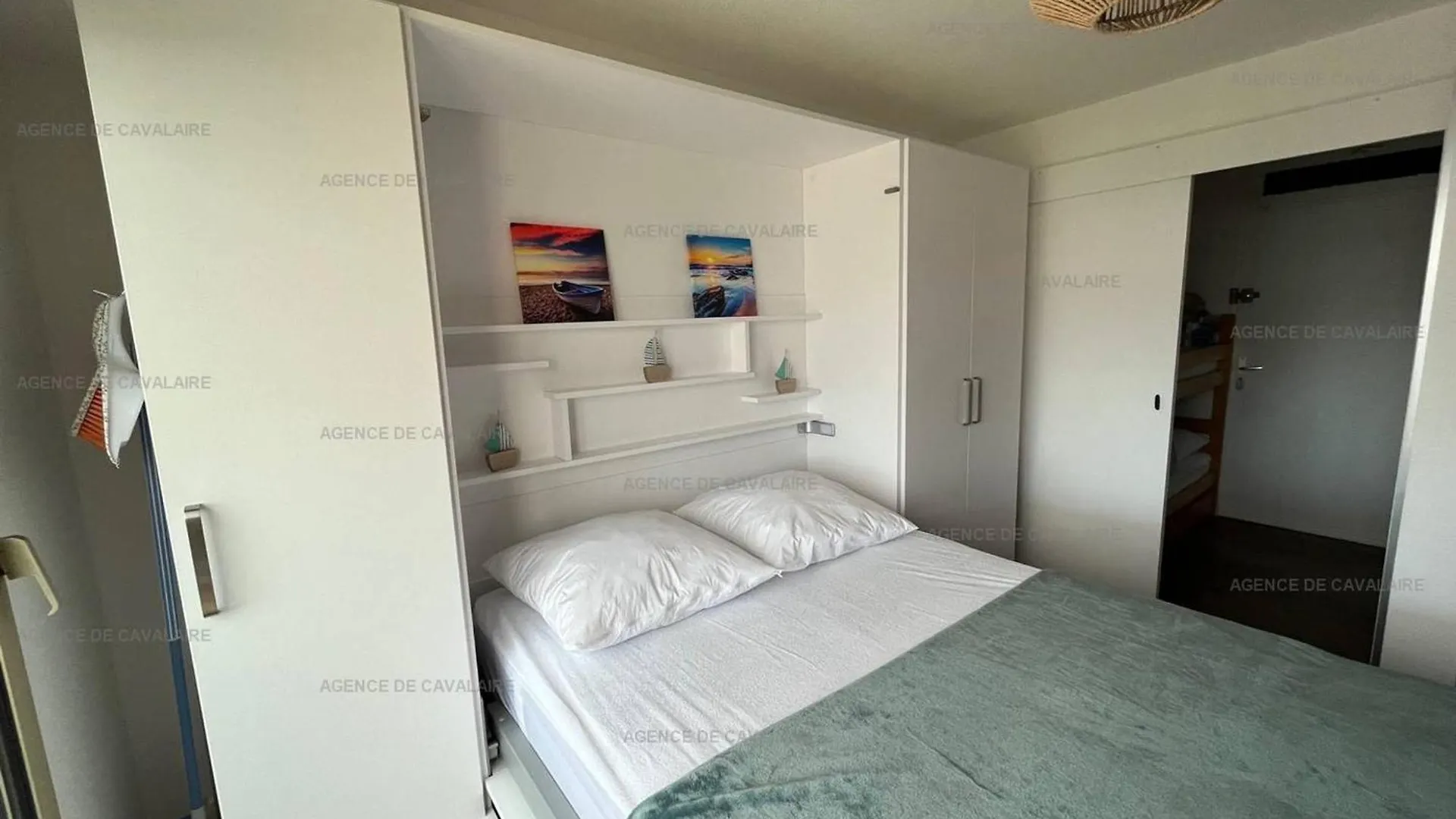 Апартаменты Studio Cabine A 100M Plage Et Commerces Avec Climatisation Et Parking - Fr-1-100-326 Кавалер-сюр-Мер